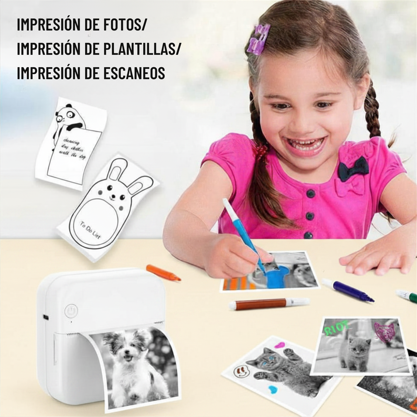 Mini Impresora Térmica Portátil
